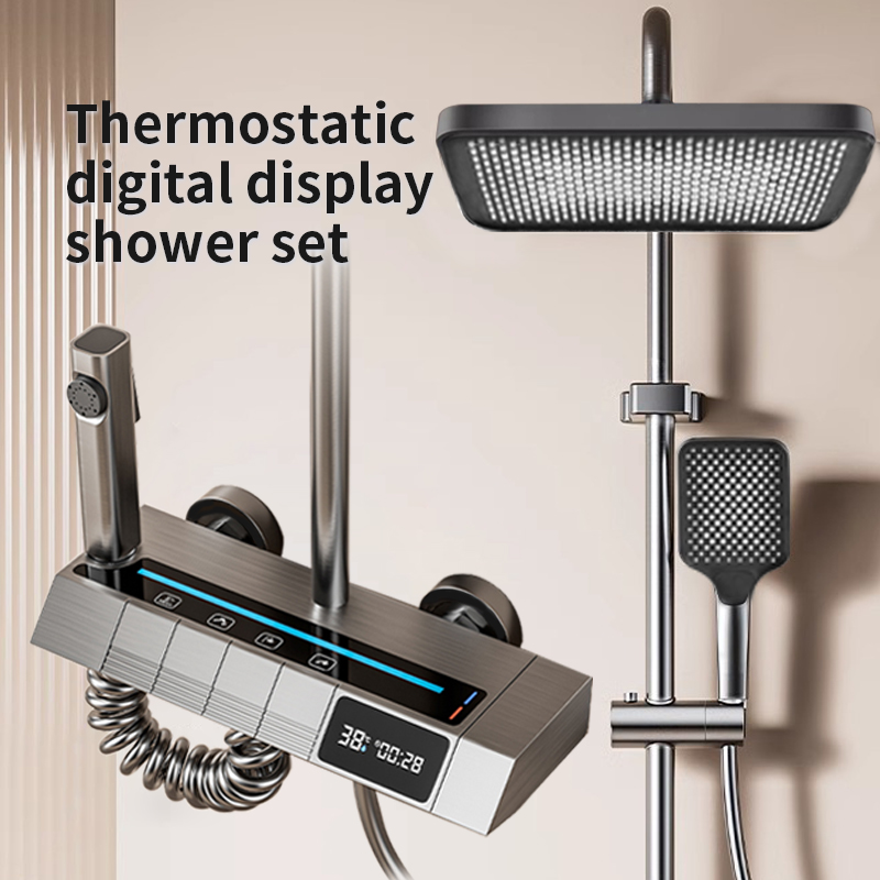 Home For Bathroom - Ev banyosu için sabit sıcaklık dijital