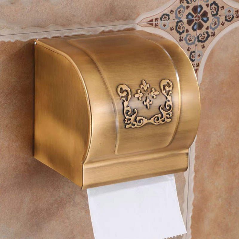 Home Bathroom Paper Towel Dispenser - Doku Kutusu Tutucu Banyo Duvara Monte