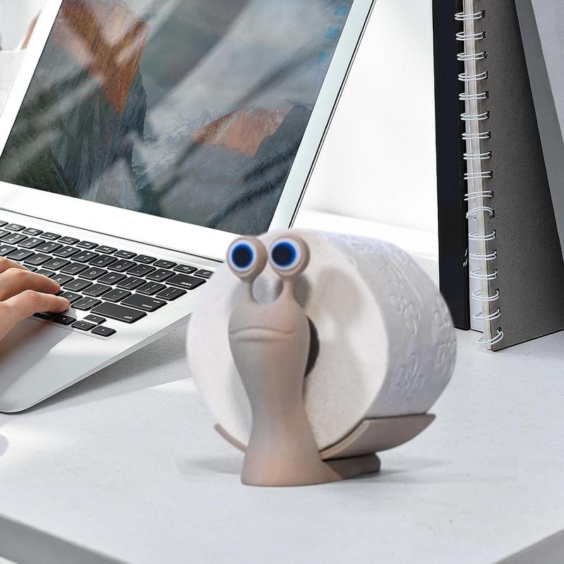 Home Bathroom Paper Towel Dispenser - Salyangoz Rulo Kağıt Tutucu Sayaç Kağıt