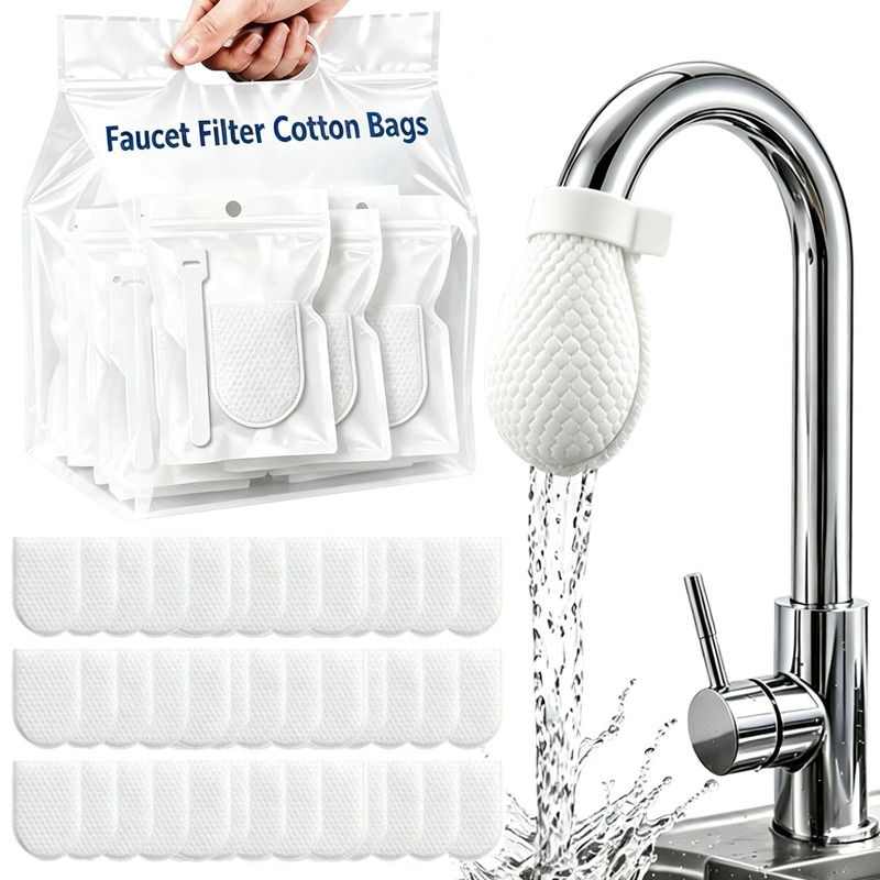 Home Bathroom Renovation - 300/30x Musluk Filtresi Pamuk Çanta Askılı