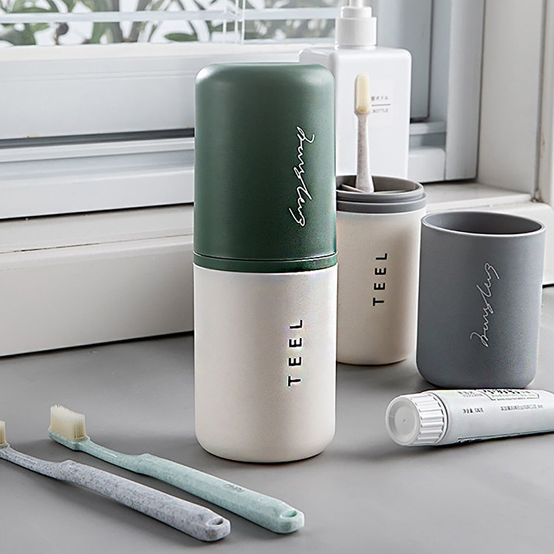 Home Goods Bathroom Storage - 1 adet taşınabilir diş fırçası tutucu