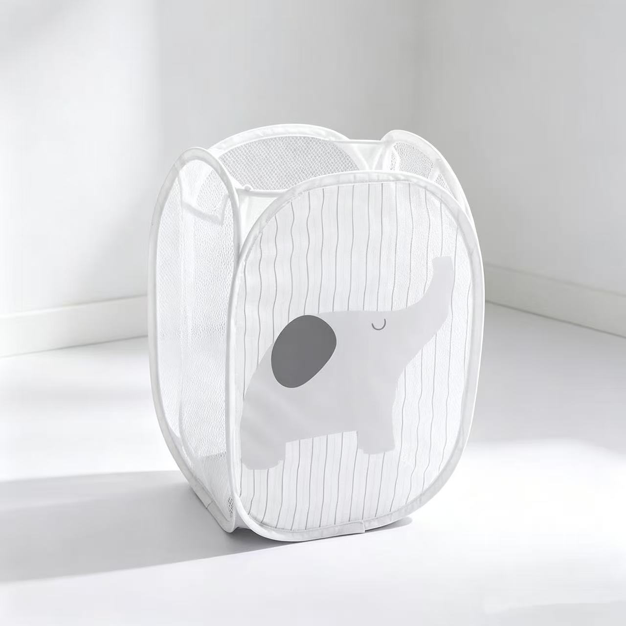 Home Goods Bathroom Storage - Katlanabilir File Çamaşır Sepeti, Çizgi Film