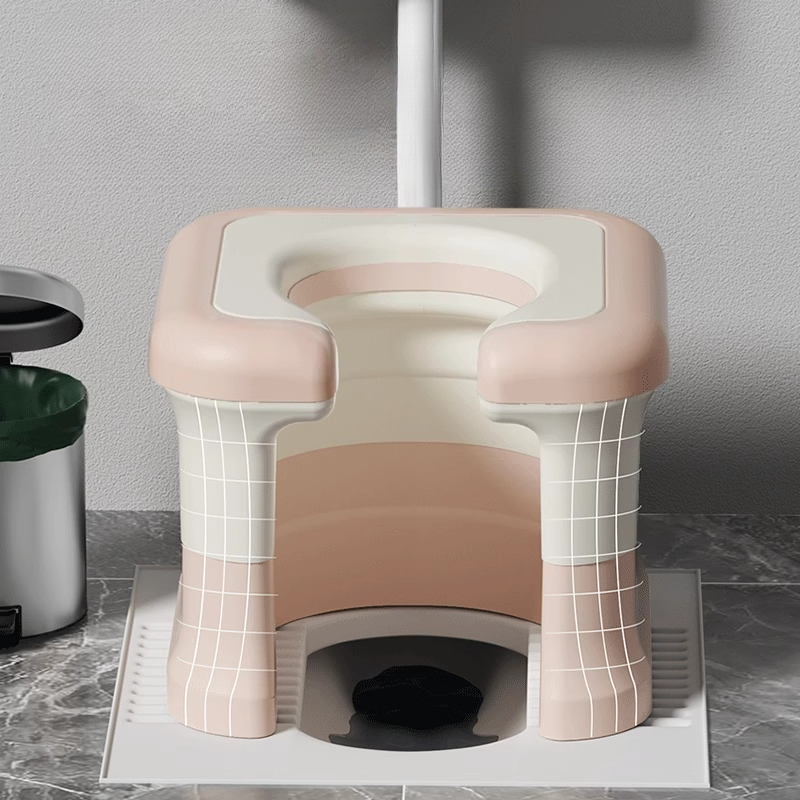 Home Bathroom With Two Toilets - Evde Kullanım İçin Portatif Tuvalet Sandalyesi,