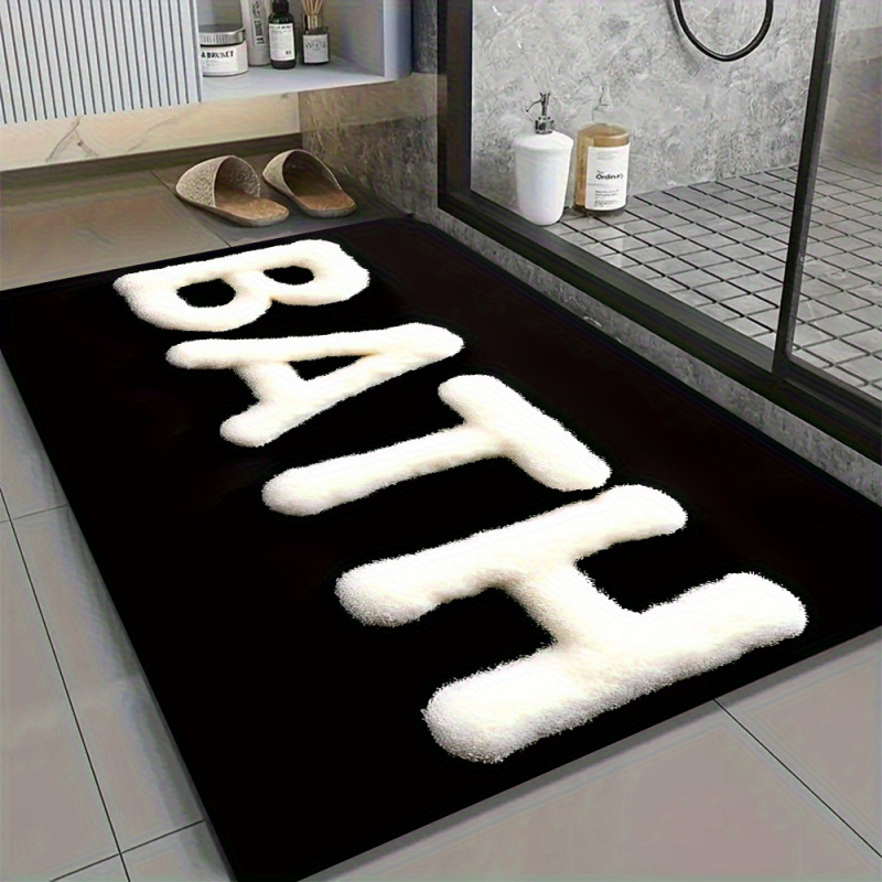 Zara Home Bathroom Rug - VIKAMA Amerikan Tarzı Minimalist Çamaşır Odası