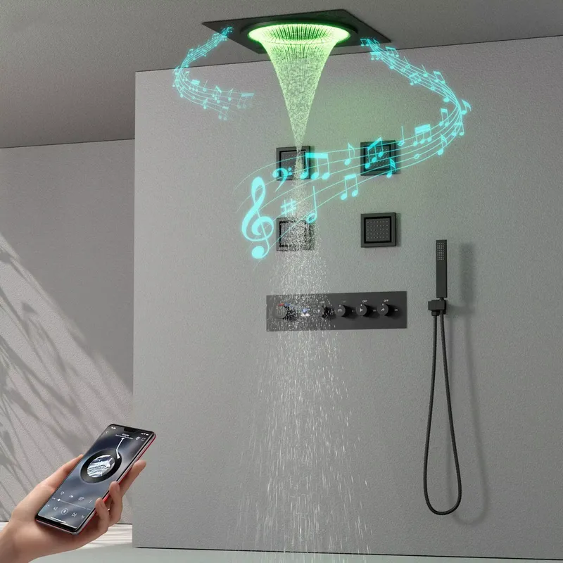 Akıllı LED Duş Seti Banyo Müzi - Home For Bathroom incelemesi ve fiyatı