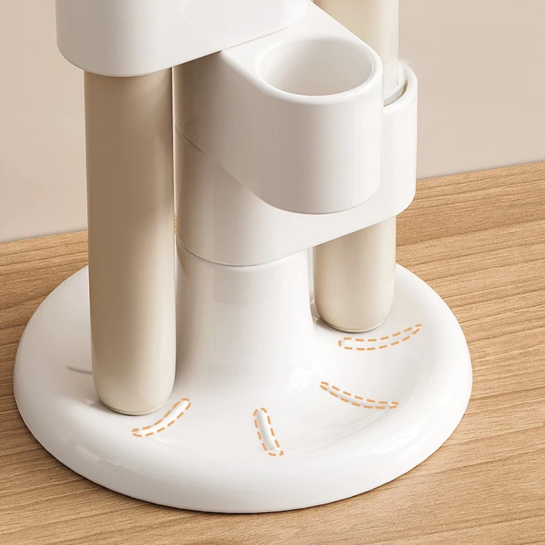 1 adet Döner Diş Fırçası Tutuc - Home Goods Bathroom Storage incelemesi ve fiyatı