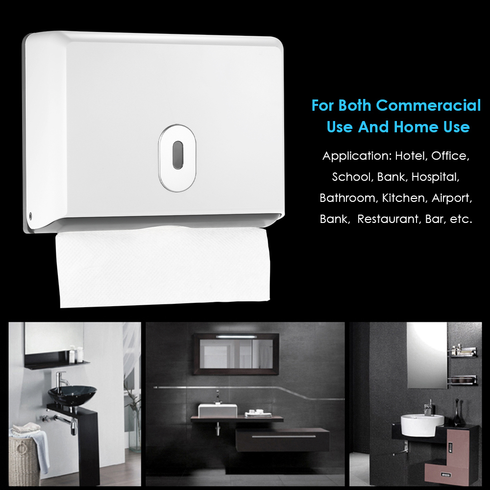 ABS malzeme dikdörtgen duvara  - Home Bathroom Paper Towel Dispenser incelemesi ve fiyatı