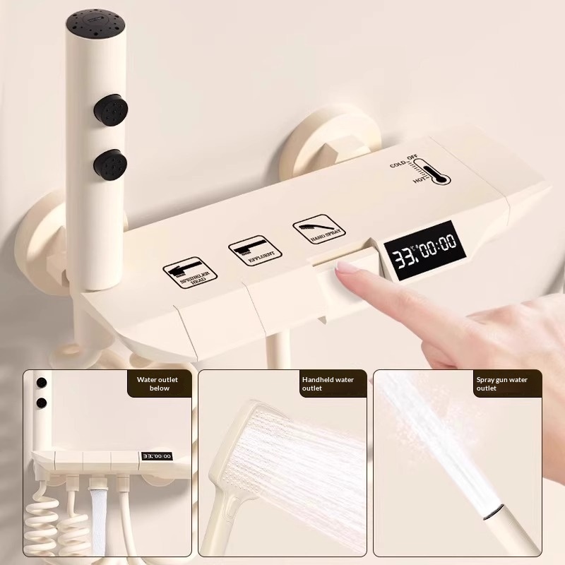 Kremalı Kolay Üstten Duşlu Set - Home For Bathroom incelemesi ve fiyatı