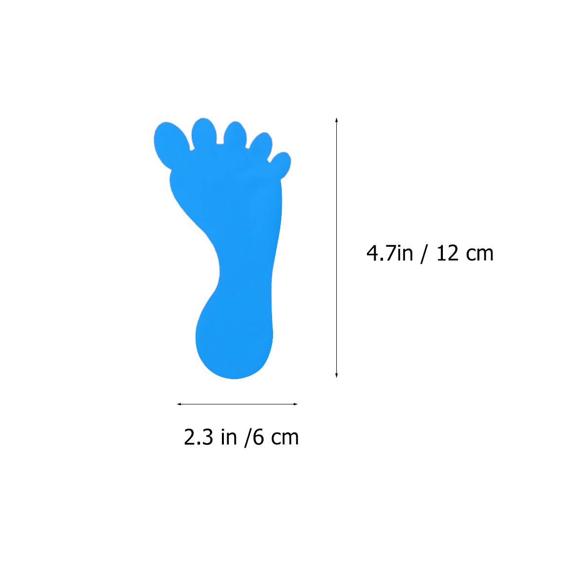 20 çift ayak izi zemin çıkartm - Home Bathroom Accessories incelemesi ve fiyatı