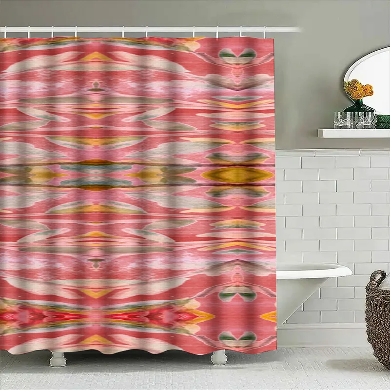 Soyut Suluboya Duş Perdesi Pem - Home Bathroom Design Ideas incelemesi ve fiyatı