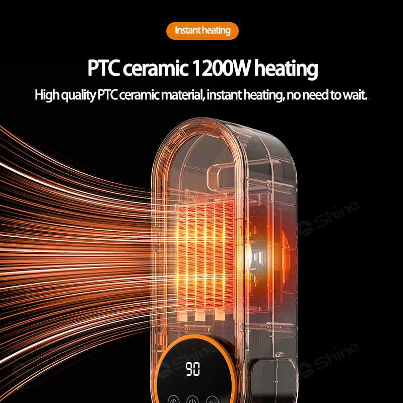 1200W Dokunmatik Ekranlı Alan  - Home Bathroom Fan incelemesi ve fiyatı