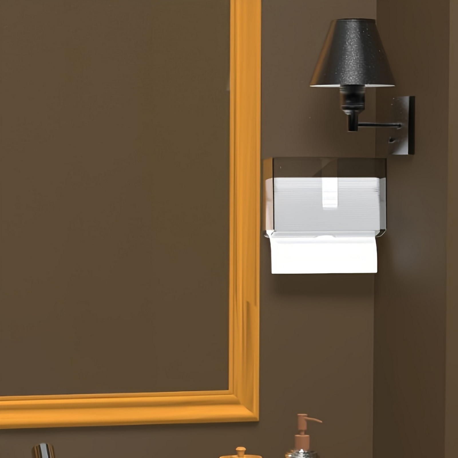 Ev Ofis Kağıt Mendil Kutusu Da - Home Bathroom Paper Towel Dispenser incelemesi ve fiyatı