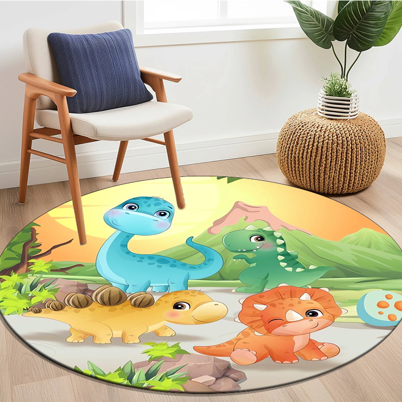 Sevimli Karikatür Dinozor Dağ  - Zara Home Bathroom Rug incelemesi ve fiyatı
