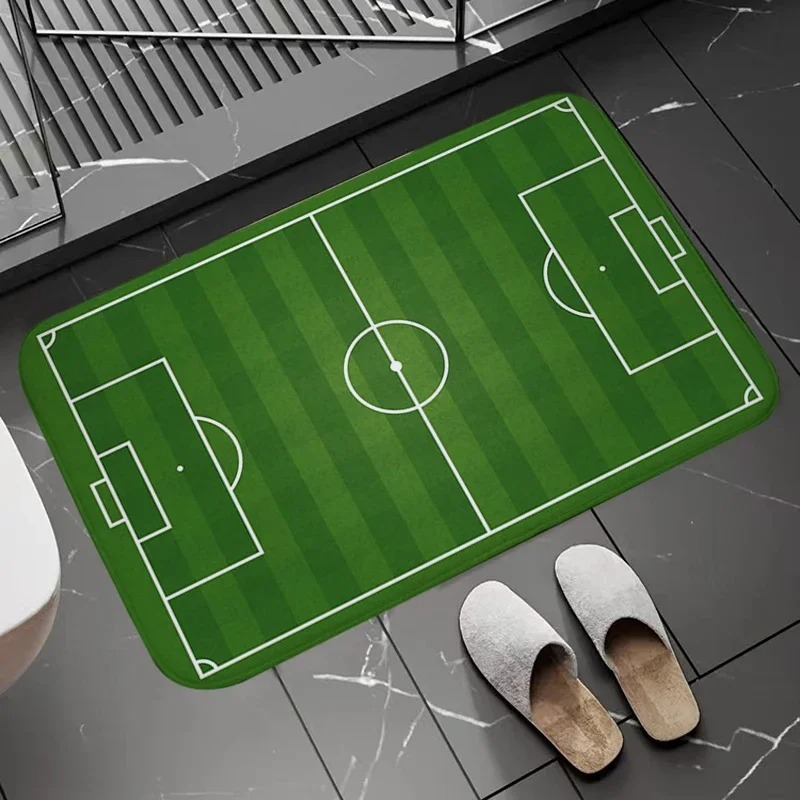 Futbol Sahası Desenli Kapı Pas - Zara Home Bathroom Rug incelemesi ve fiyatı