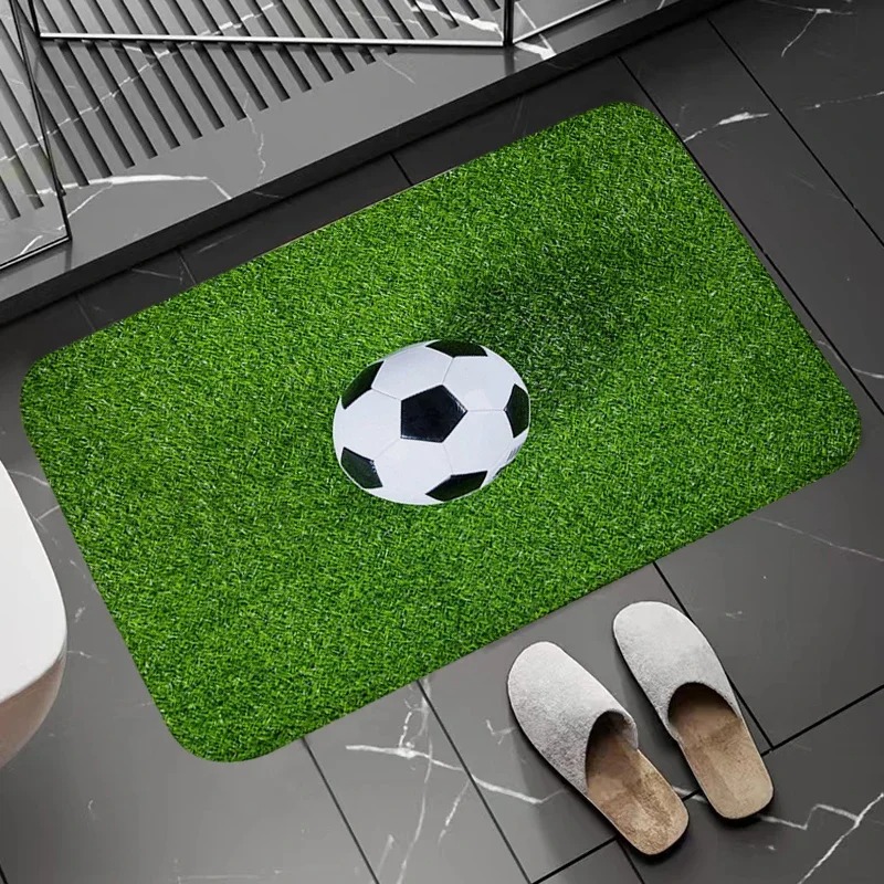 Futbol Sahası Desenli Kapı Pas - Zara Home Bathroom Rug incelemesi ve fiyatı