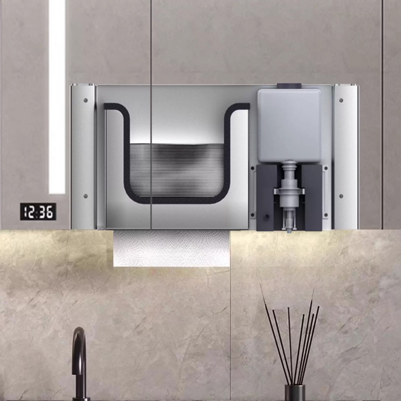Paslanmaz Çelik Gizli Kağıt Ha - Home Bathroom Paper Towel Dispenser incelemesi ve fiyatı
